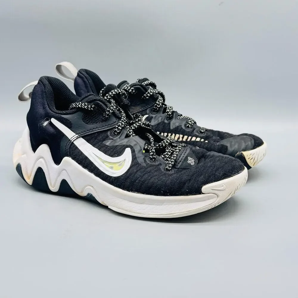 Nike Shoes Kids Boys 4 Black White Giannis Immortality Basketball Sneakers